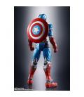 Figura tamashii nations marvel tech on avengers sh figuarts capitan america