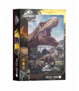 Puzle 1000 poster compo rex jurassic world