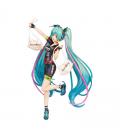 Figura banpresto hatsune miku racing chronicle racing miku 2019 team ukyo cheering