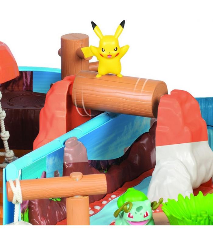 Bizak Playset Trasformabile Pokémon – Zaino Con 6 Aree Di Gioco E Figura Inclusa