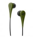 Auriculares micro energy sistem style 1 verde in - ear - cable plano