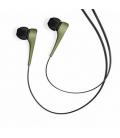 Auriculares micro energy sistem style 1 verde in - ear - cable plano