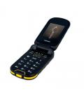 Telefono movil rugerizado hammer bow black 2.4pulgadas - 2mpx - 2g - negro - amarillo