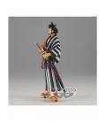 Figura banpresto one piece dxf the grandline men wanokuni kin'emon vol.27 17cm