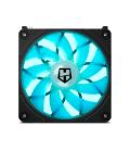 Ventilador caja nox hummer easylink black 3 x 120mm led argb