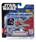 Figura jazzwares star wars nave 8cm ginivex class starfighter y figura