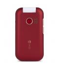 Telefono movil doro 6060 red - white - 2.8pulgadas - blanco y rojo