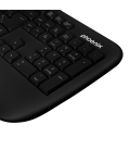 Phoenix k201 teclado ergonómico inalámbrico 2.4ghz