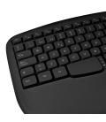 Phoenix k201 teclado ergonómico inalámbrico 2.4ghz