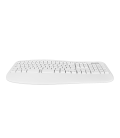 Phoenix k201 teclado ergonómico inalámbrico 2.4ghz blanco