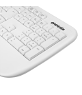 Phoenix k201 teclado ergonómico inalámbrico 2.4ghz blanco