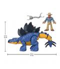 Figura mattel jurassic world stegosaurus