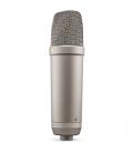 Microfono estudio rode nt1 5th gen silver usb - c - xlr - jfet - capsula 1 - side - plateado