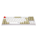 Teclado gaming royal pbt mecanico blanco