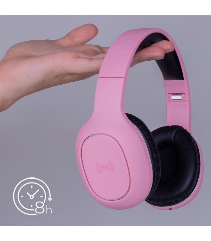 Auriculares inalambricos forever bth - 505 color rosa