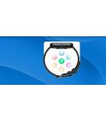 Reloj smartwatch my phone watch cl black 1.83pulgadas