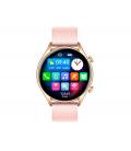 Reloj smartwatch my phone watch el gold pink 1.32pulgadas