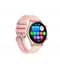 Reloj smartwatch my phone watch el gold pink 1.32pulgadas