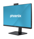 Monitor phoenix visión 24 pro 23.8pulgadas full hd panel ips webcam integrada abatible hdmi + dp altavoces integrados