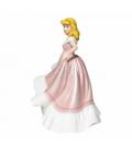 Figura enesco disney la cenicienta la cenicienta con vestido rosa