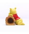 Figura enesco disney winnie the pooh winnie y piglet sobre el tronco