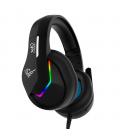 Auriculares gaming phoenix x - io negros multiplataforma con cable jack y adaptador