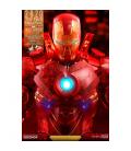 Figura hot toys marvel avengers vengadores iron man 2 mm 1 - 6 iron man mark iv version holografica 2020 toy fair exclusivo 30 c