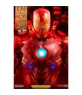 Figura hot toys marvel avengers vengadores iron man 2 mm 1 - 6 iron man mark iv version holografica 2020 toy fair exclusivo 30 c