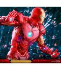 Figura hot toys marvel avengers vengadores iron man 2 mm 1 - 6 iron man mark iv version holografica 2020 toy fair exclusivo 30 c