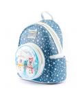 Mochila loungefly disney minnie y mickey muñecos de nieve