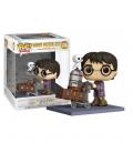 Funko pop deluxe harry potter harry empujando el carro con hedwig 57360