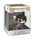 Funko pop deluxe harry potter harry empujando el carro con hedwig 57360