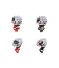 Set figuras megahouse naruto shippuden petit chara land 10th anniversary