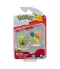 Pack de 2 figuras jazwares pokemon batalla cyndaquil & larvitar 5 cm