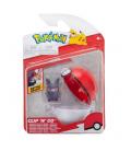 Pokeball jazwares pokemon clip 'n' go morpeko + pokebola