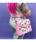 Bolso loungefly disney princesas tatuajes aop cross body bag