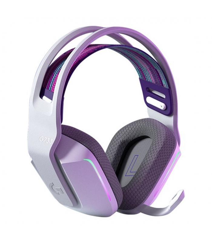 Auricular Gamer Logitech G733 Lightspeed Rgb Inalámbrico Blanco