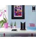 Estatua premium sideshow bts logo hangeul edition 18 cm