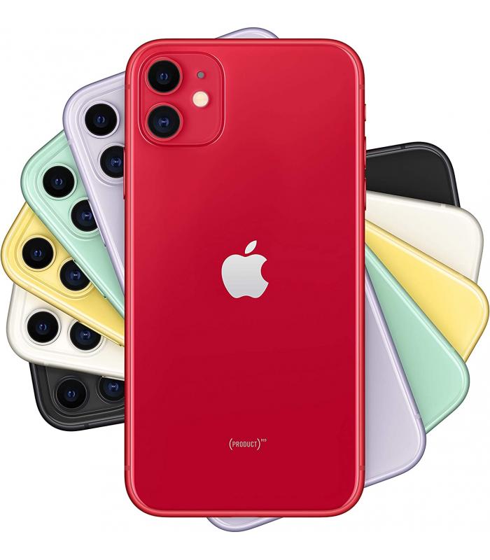 Telefono movil smartphone reware apple iphone 11 256gb red 6.1