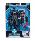 Figura mcfarlane toys dc comics multiverse build a batman blackest night