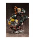 Figura kotobukiya my hero academia artfxj katsuki bakugo ver 2 bonus edition pvc escala 1 - 8 26 cm