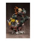 Figura kotobukiya my hero academia artfxj katsuki bakugo ver 2 bonus edition pvc escala 1 - 8 26 cm