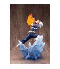 Figura kotobukiya my hero academia artfxj shoto todoroki ver 2 bonus edition pvc escala 1 - 8 26 cm