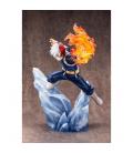 Figura kotobukiya my hero academia artfxj shoto todoroki ver 2 bonus edition pvc escala 1 - 8 26 cm