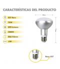 Bombilla led eco silver electronic reflectora r80 - ip20 - 870 lm - 10w=80w - e27 - 3000k calida a+