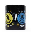 Taza half moon bay harry potter houses baubles 400ml