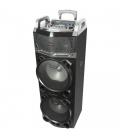 Altavoz trolley aiwa kbtus - 900 100w rms con karaoke 2 micros inalambricos