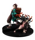 Figura megahouse serie g.e.m. demon slayer kimetsu no yaiba kamado brother & sis