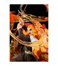 Figura good smile company kimetsu no yaiba demon slayer 1 - 8 kyojuro rengoku dx 35 cm