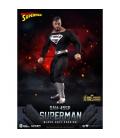 Figura beast kingdom dc comics superman dynamic8h traje negro especial